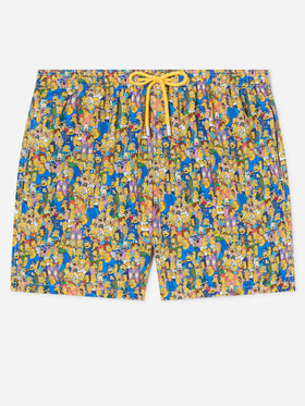 Lighting Micro swim shorts with Simpsons all-over print | Special Edition