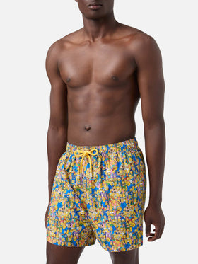 Lighting Micro swim shorts with Simpsons all-over print | Special Edition