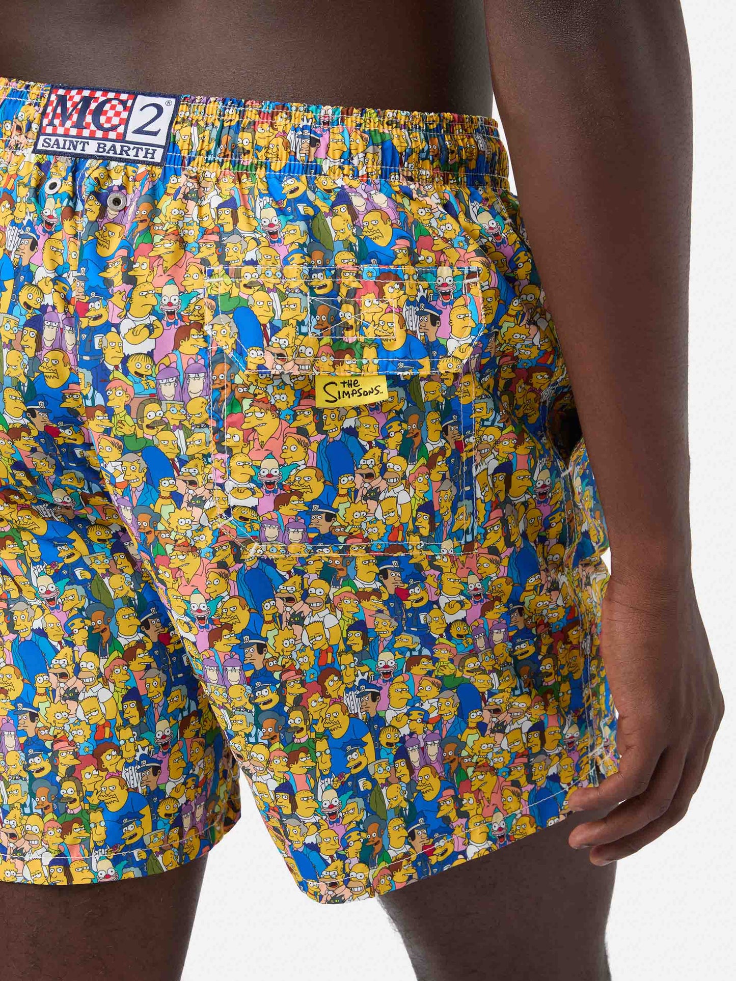 Lighting Micro swim shorts with Simpsons all-over print | Special Edition