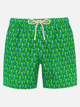 Herren-Badeshorts aus leichtem Stoff Lighting Micro Fantasy mit Tequila-Aufdruck