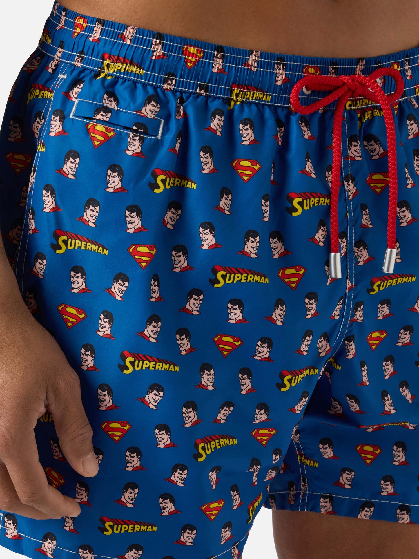 Costume mare Lighting Micro navy con stampa Superman | Special Edition