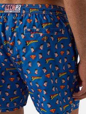 Costume mare Lighting Micro navy con stampa Superman | Special Edition