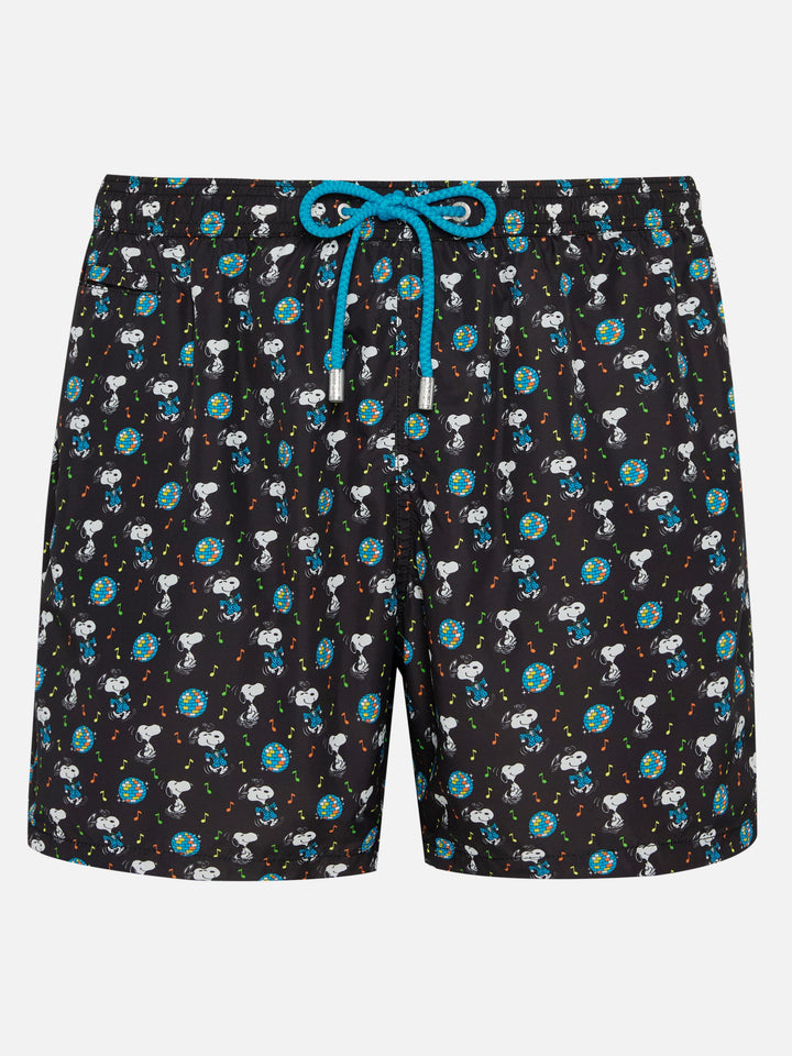 Herren-Badeshorts aus leichtem Stoff mit Snoopy-Aufdruck| Peanuts® Sonderausgabe