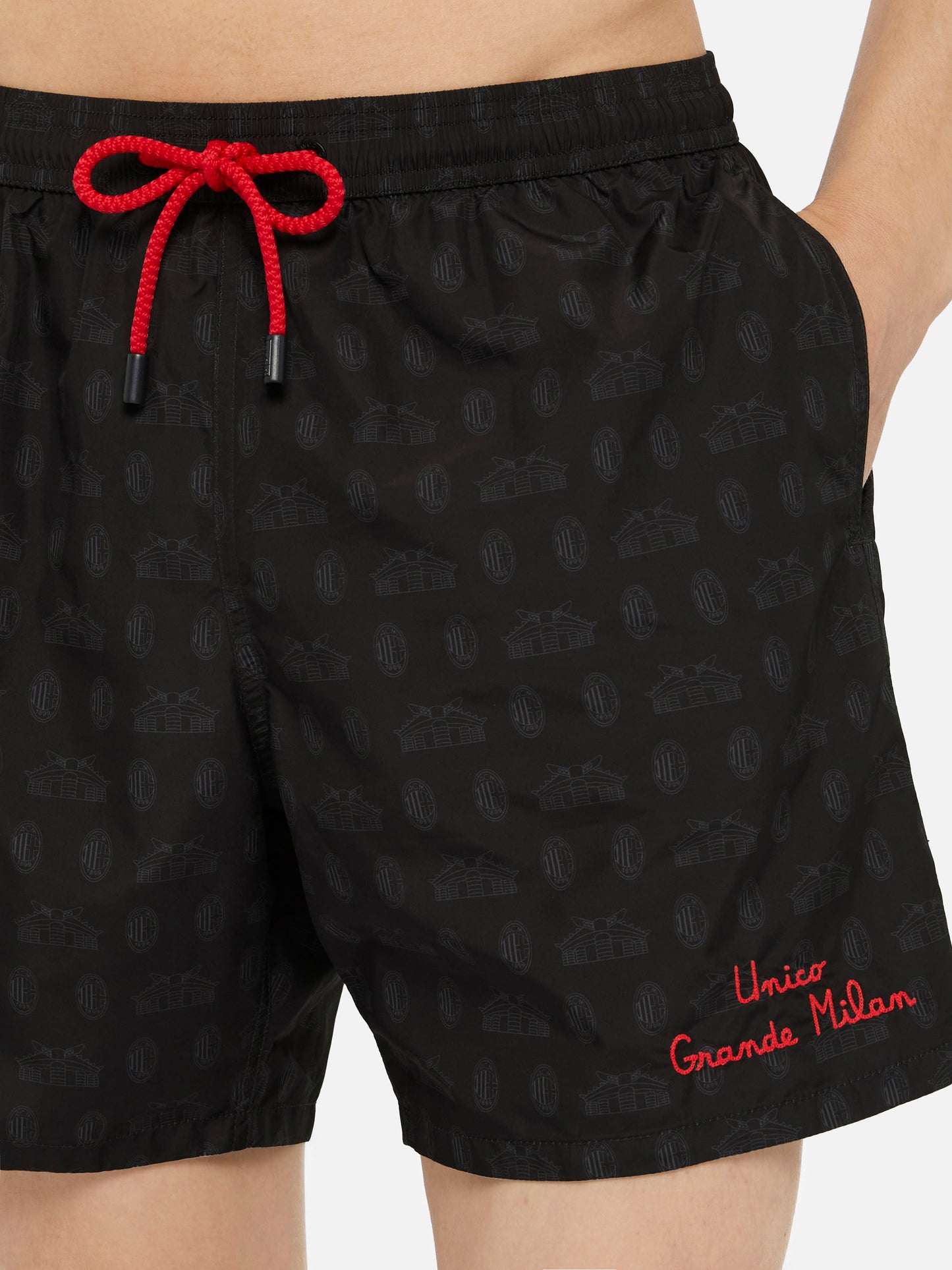 Costume mare Lighting in tessuto leggero con stampa Milan | AC MILAN SPECIAL EDITION