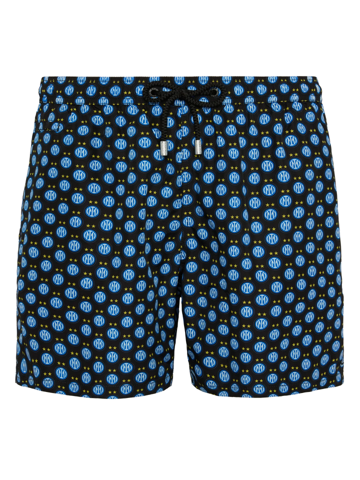 Lightweight fabric swim shorts Lighting with Inter print | INTER FC SPECIAL EDITION