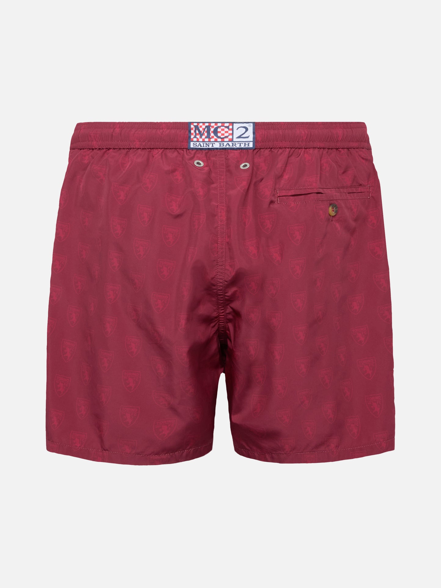 Leichte Badehose aus Lightning-Material mit Torino-Print | TORINO FC SPECIAL EDITION