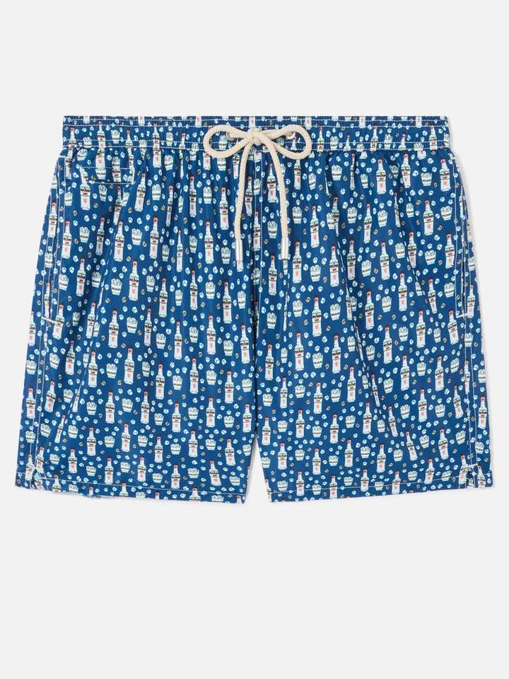 Badeshorts mit Lighting Micro Fantasy Sambuca Molinari-Print | Special Edition 