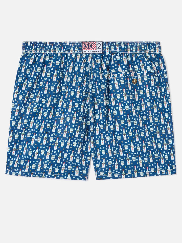 Badeshorts mit Lighting Micro Fantasy Sambuca Molinari-Print | Special Edition 