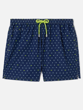 Costume mare Lighting Micro blu navy con stampa VR46 | VR46 SPECIAL EDITION