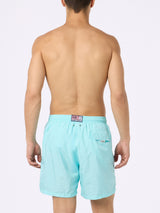 Man lightweight fabric water green swim-shorts Lighting Pantone | PANTONE SPECIAL EDITION