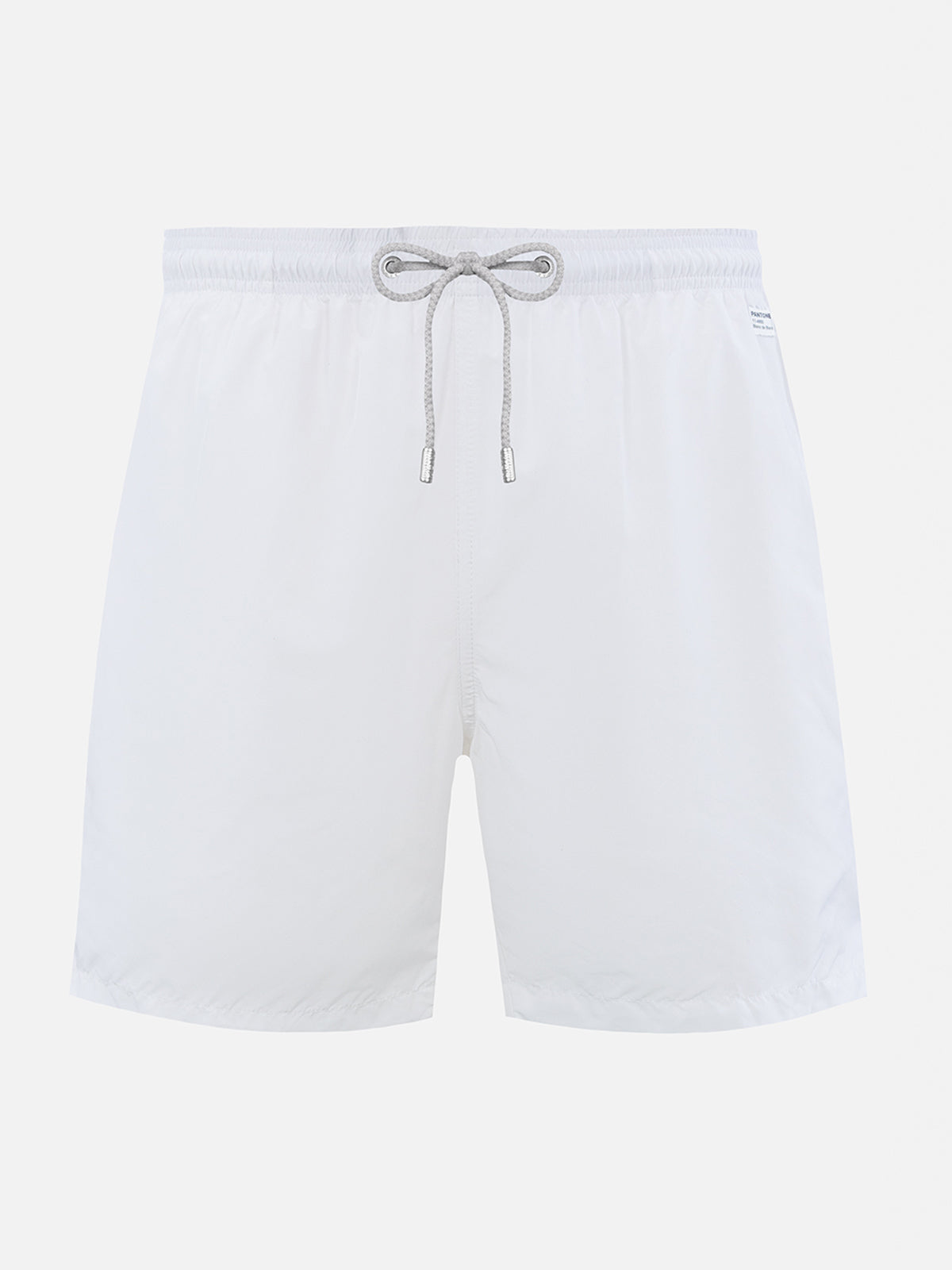 Man lightweight fabric white swim-shorts Lighting Pantone | PANTONE SP ...