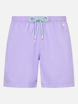 Herren-Badeshorts aus leichtem Stoff in Lila Lighting Pantone | PANTONE-SONDERAUSGABE