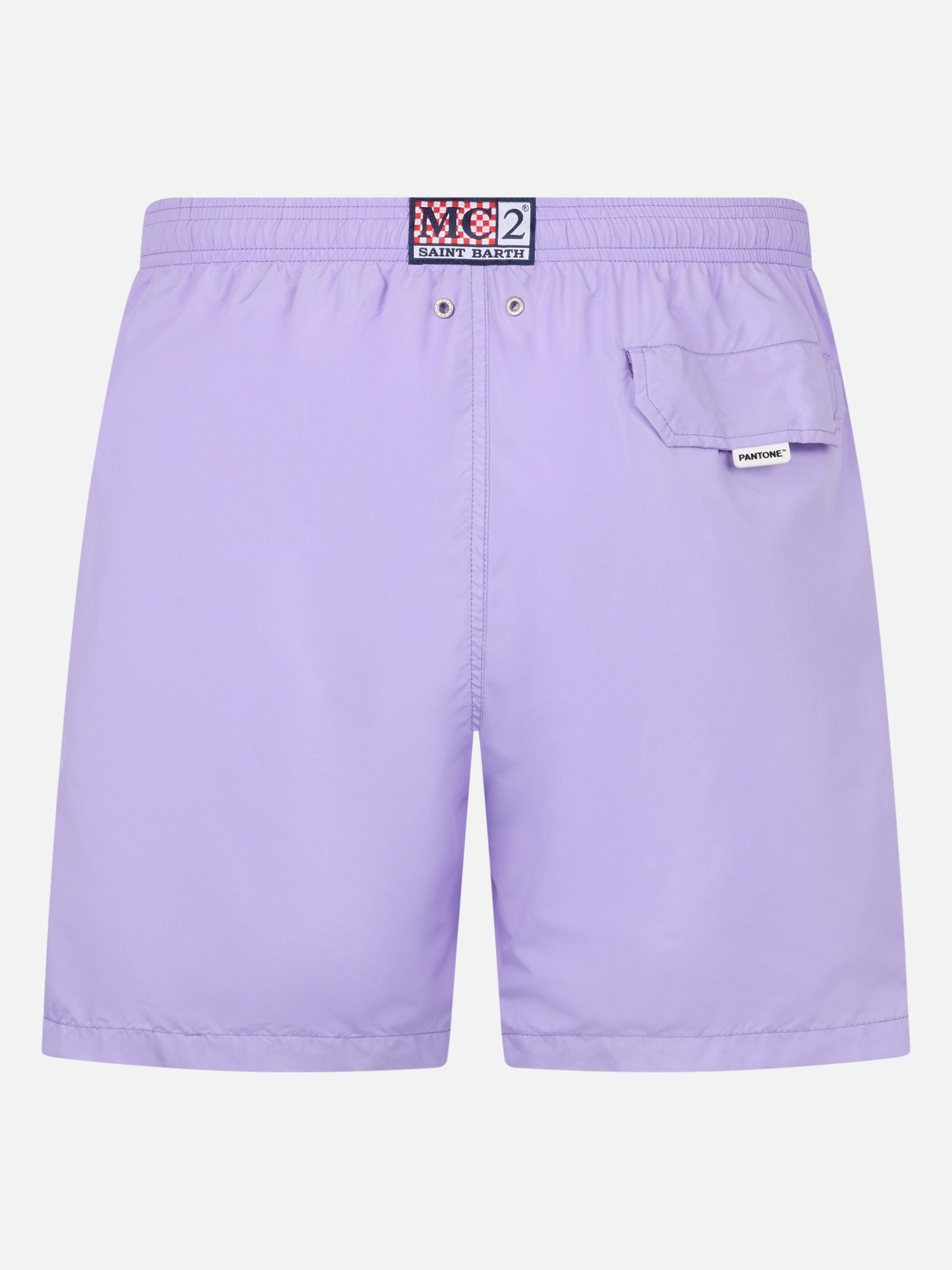Lila Badeshorts für Herren aus leichtem Stoff Lighting Pantone | PANTONE® SPECIAL EDITION