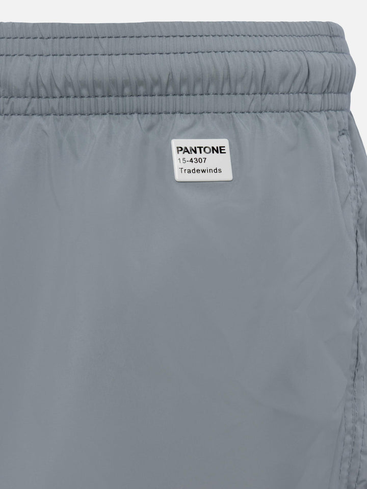 Lightweight fabric grey swim shorts Lighting Pantone | PANTONE® SPECIAL EDITION - MC2 Saint Barth