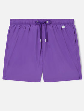 Lila Badeshorts aus leichtem Stoff Lighting Pantone | PANTONE® SPECIAL EDITION