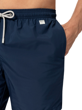 Marineblaue Badeshorts aus leichtem Stoff für Herren Lighting Pantone | PANTONE® SPECIAL EDITION