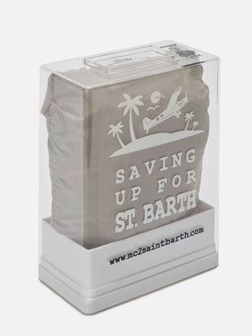 Lighting Pantone swim shorts in solid khaki | Special Edition