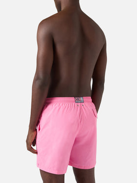 Lighting Pantone swim shorts in solid pink | Special Edition