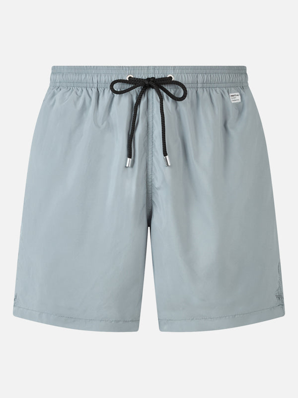 Graue Badeshorts aus leichtem Stoff für Herren Lighting Pantone | PANTONE SPECIAL EDITION