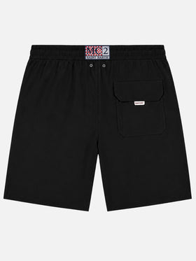 Bañador tipo shorts Black lighting long pantone | Edición Especial 