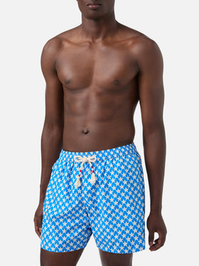 Lighting starfish print swim shorts