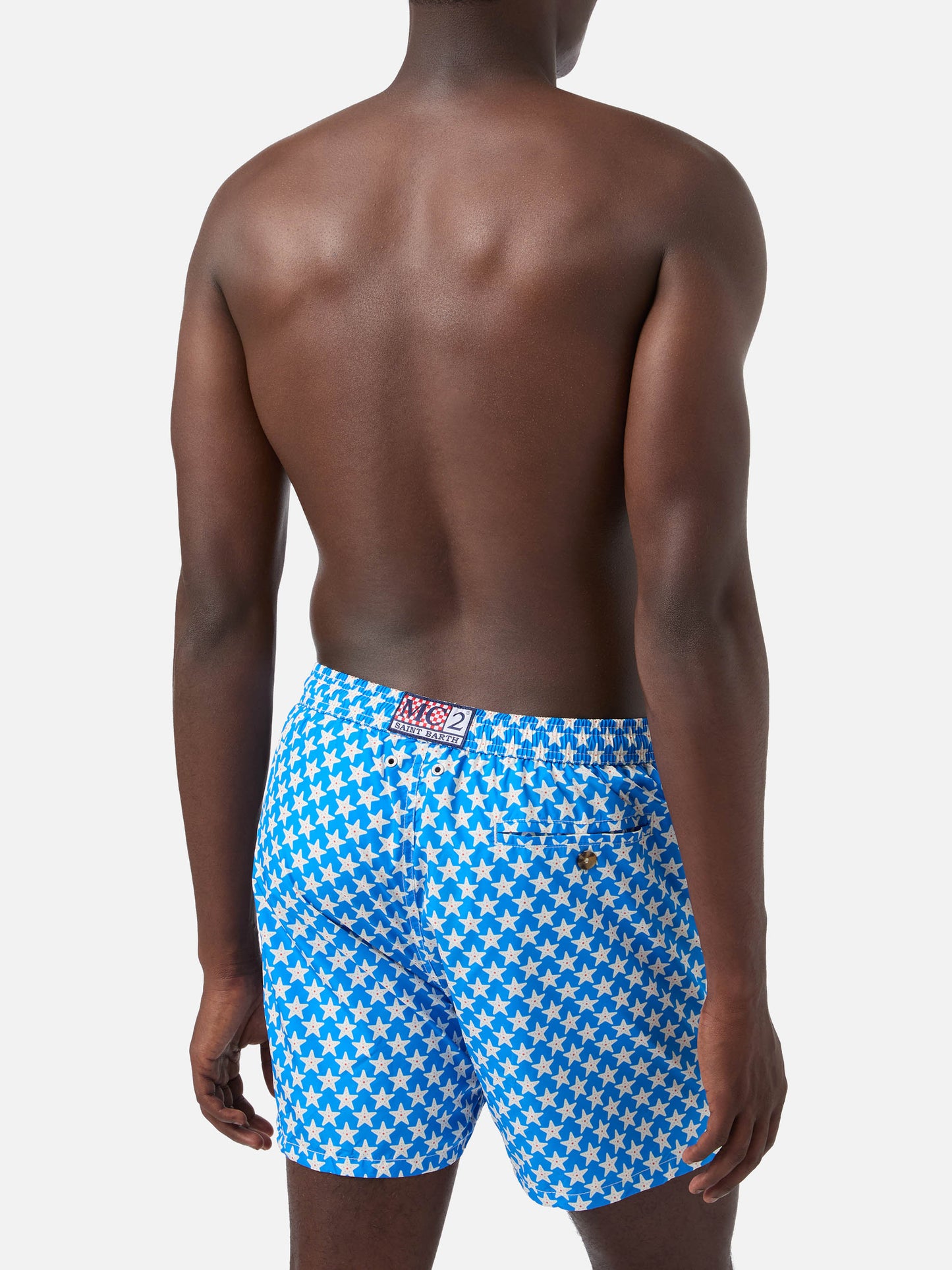 Lighting starfish print swim shorts