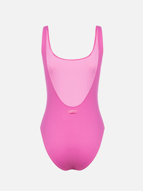 Damen Scoopback-Badeanzug Lora mit Strasssteinen