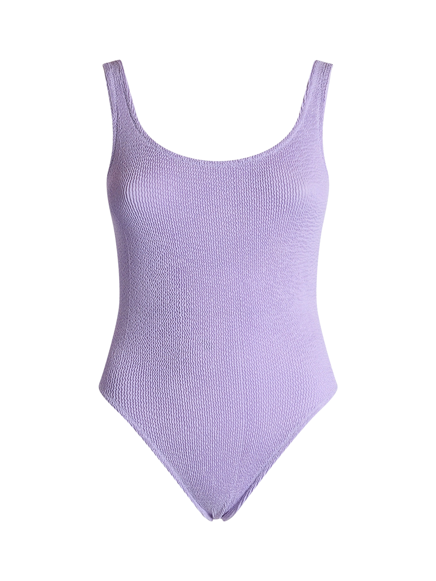 Woman lilac crinkle one piece swimsuit Lora