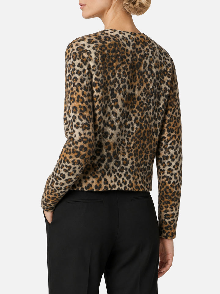 Cardigan Lyza animalier 