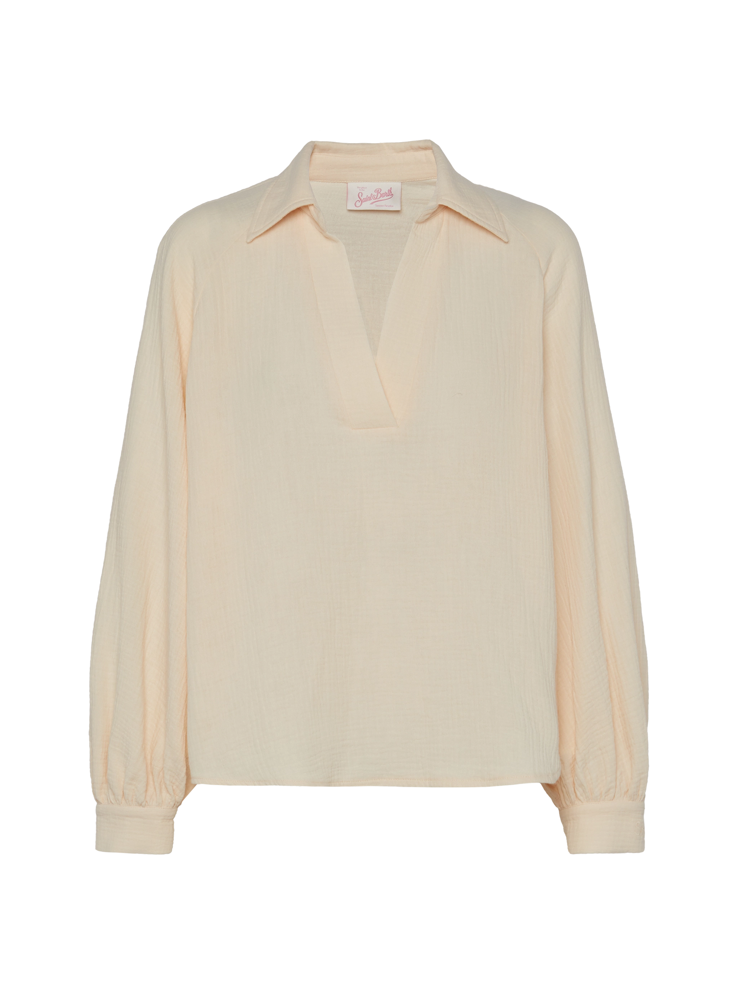 Maira off-white muslin blouse