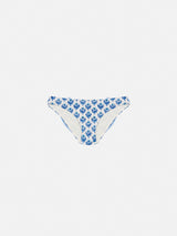 Madame swim briefs with bow and flower print