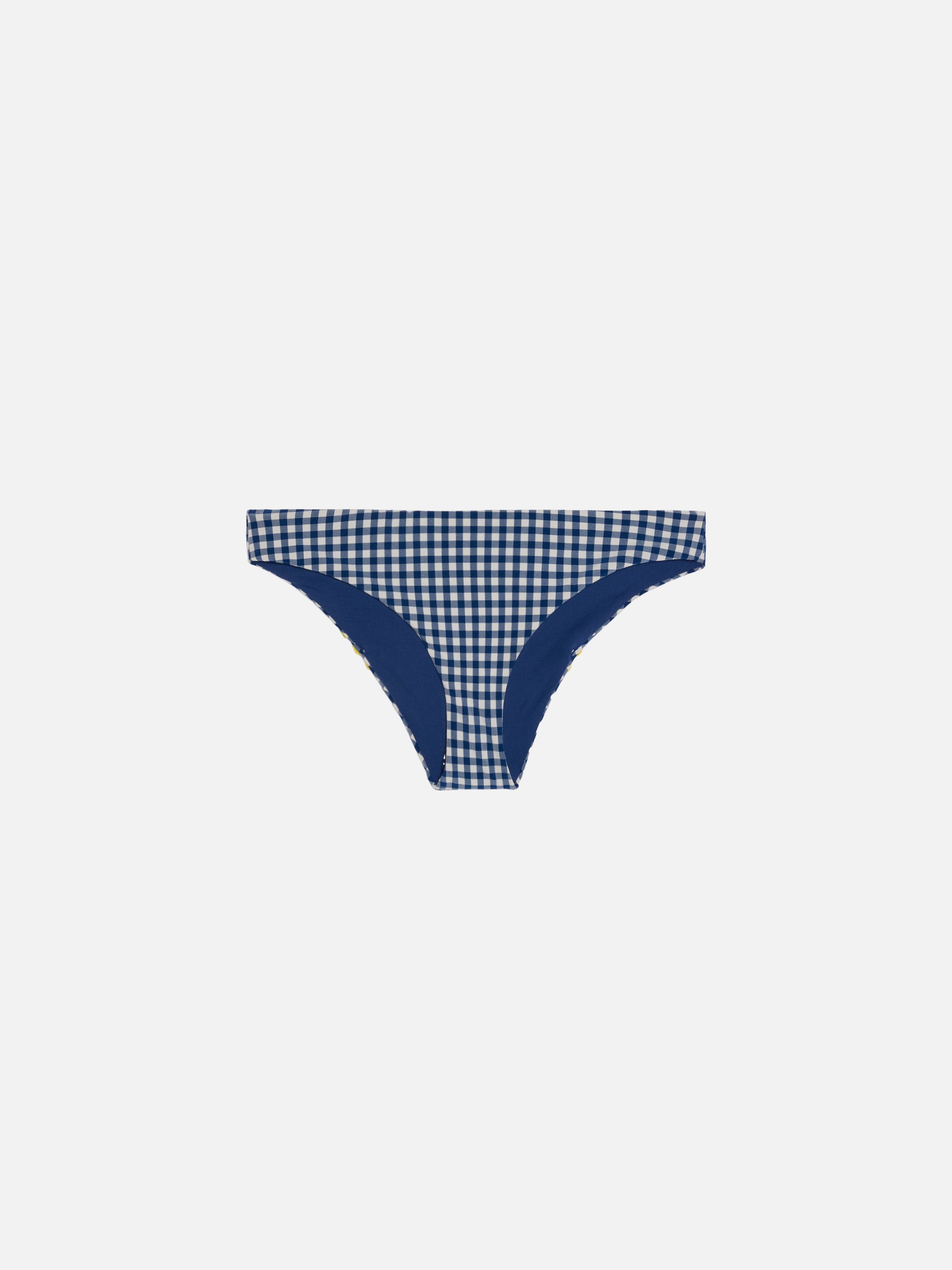 Girl swim briefs with gingham print - MC2 Saint Barth
