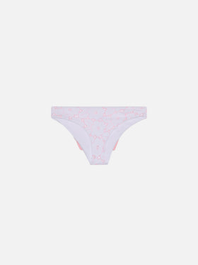 Girl swim briefs with bow - MC2 Saint Barth