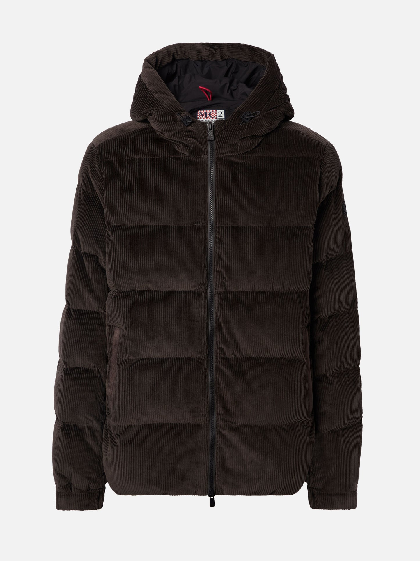 Giacca imbottita con cappuccio Maier Pocket Corduroy