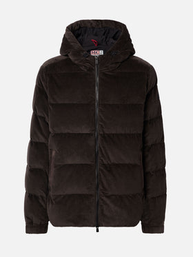 Giacca imbottita con cappuccio Maier Pocket Corduroy