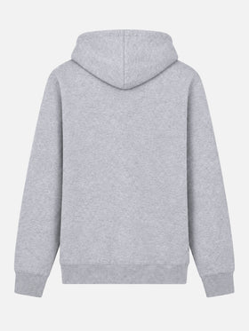 Manhattan grey sweatshirt with yellow logo
