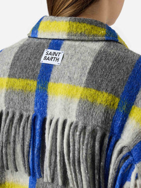 Sovracamicia da donna con frange