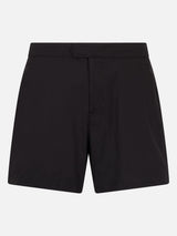 Man short-length black swim shorts Master