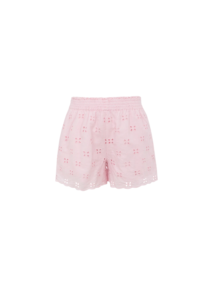 Meave Jr Sangallo cotton pull-up shorts