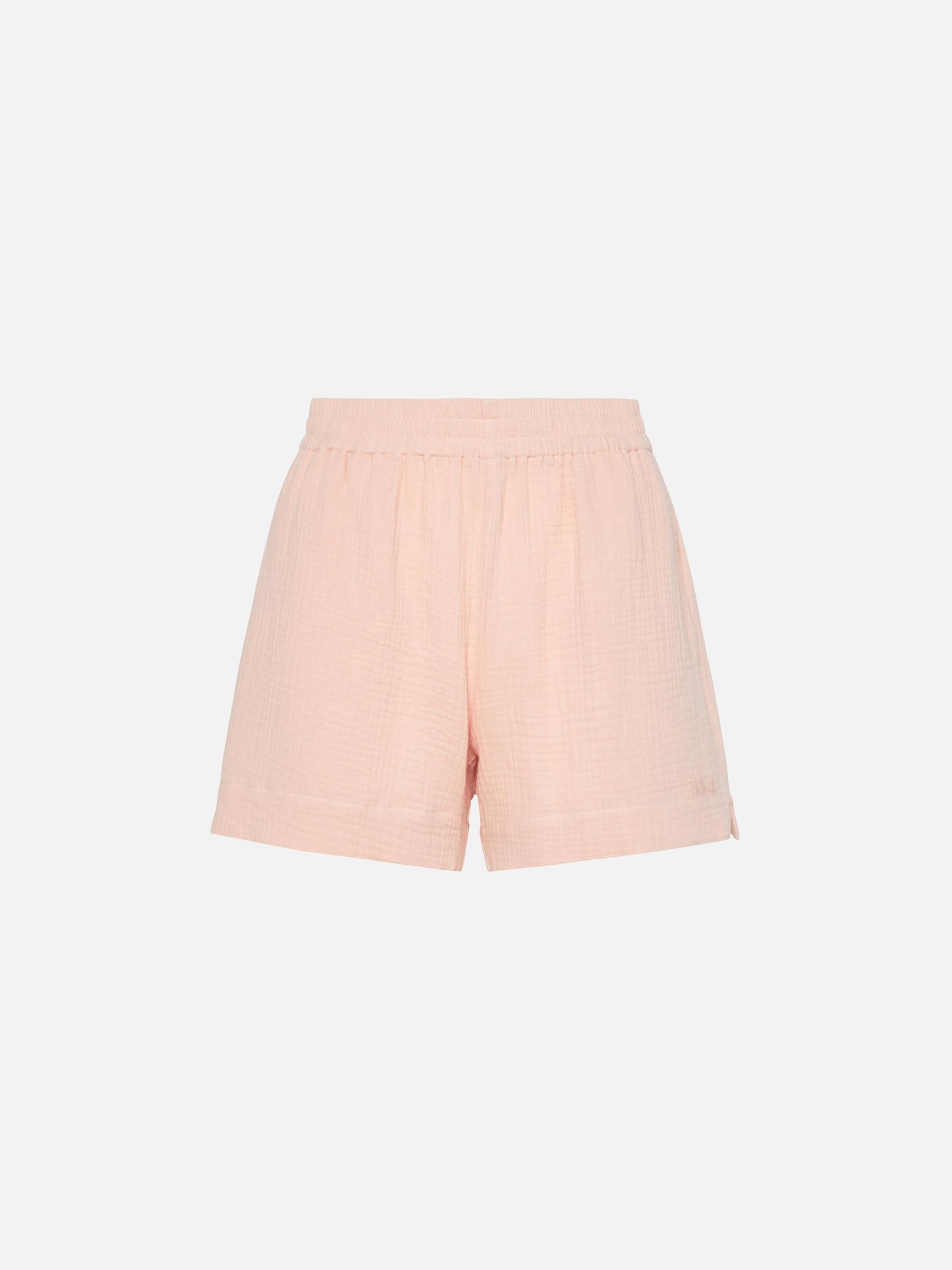 Meave cotton muslin pull up shorts