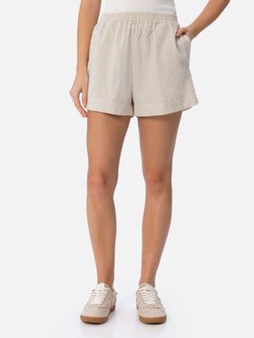 Woman Sangallo cotton pull up shorts Meave - MC2 Saint Barth