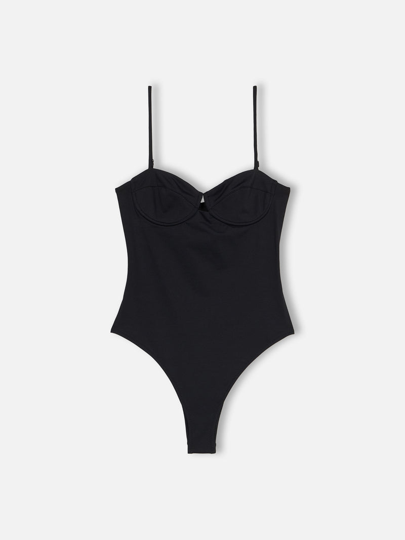 Woman underwired one piece swimsuit Medea