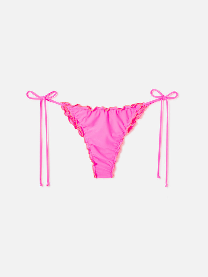 Braguita de bikini cheeky Miami rosa flúor 