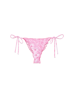 Slip mare Miami con stampa bandana e taglio sgambato