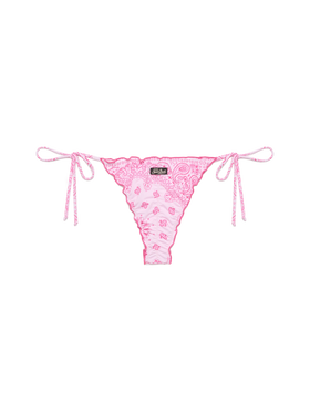 Slip mare Miami con stampa bandana e taglio sgambato