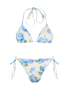 Woman flower classic triangle bikini Sagittarius Miami - MC2 Saint Barth