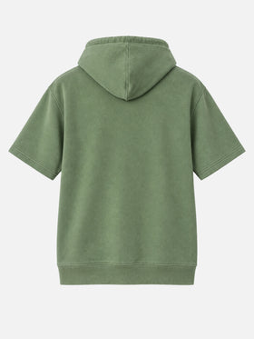 Sudadera de manga corta verde Mike 