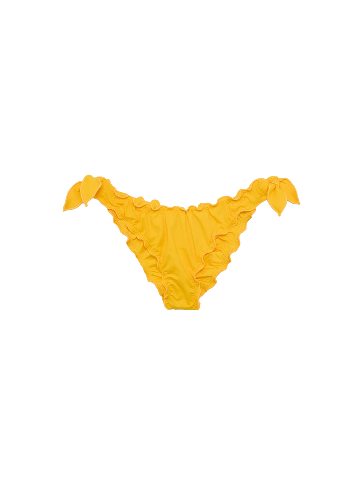Weiß gelber klassischer Triangel-Bikini Schütze Mond