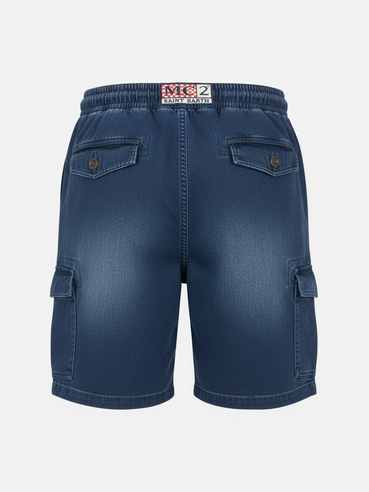 Marseille Jr Denim-Bemuda