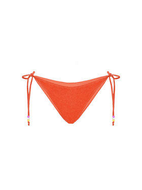 Frottee-Badehose für Damen mit Anhängern